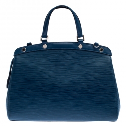 Pre Owned Louis Vuitton Saphir Epi Leather Brea MM Bag