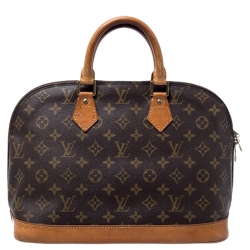Pre Owned Louis Vuitton Monogram Canvas Alma PM Bag