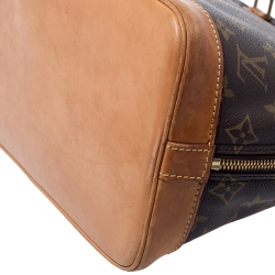Pre Owned Louis Vuitton Monogram Canvas Alma PM Bag