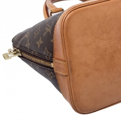 Pre Owned Louis Vuitton Monogram Canvas Alma PM Bag