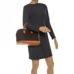 Pre Owned Louis Vuitton Monogram Canvas Alma PM Bag