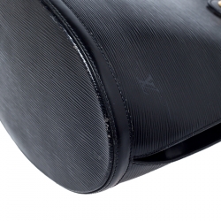 مملوكة مسبقًا حقيبة لوي فيتون كلوني جلد إيبي سوداء