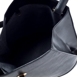 مملوكة مسبقًا حقيبة لوي فيتون كلوني جلد إيبي سوداء