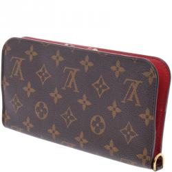 Louis Vuitton Rouge Monogram Canvas Insolite Wallet