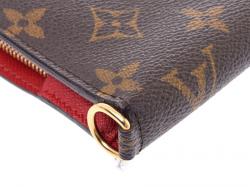 Louis Vuitton Rouge Monogram Canvas Insolite Wallet