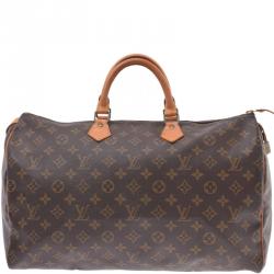 Pre Owned Louis Vuitton Monogram Canvas Speedy 40 Bag
