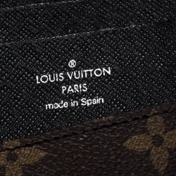 Louis Vuitton Monogram Canvas and Leather Zippy Wallet