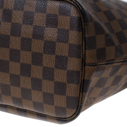 Louis Vuitton Damier Ebene Canvas Neverfull MM Bag