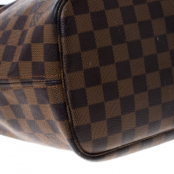 Louis Vuitton Damier Ebene Canvas Neverfull MM Bag
