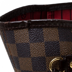 Louis Vuitton Damier Ebene Canvas Neverfull MM Bag