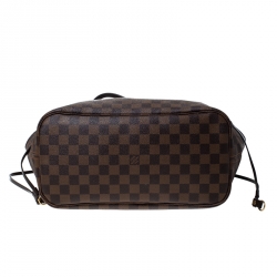 Louis Vuitton Damier Ebene Canvas Neverfull MM Bag