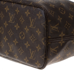Louis Vuitton Monogram Canvas Neverfull MM Bag