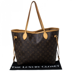 Louis Vuitton Monogram Canvas Neverfull MM Bag