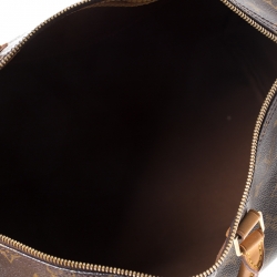 Pre Owned Louis Vuitton Monogram Canvas Speedy 35 Bag 