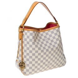 Pre Owned Louis Vuitton Damier Azur Canvas Delightful PM Bag