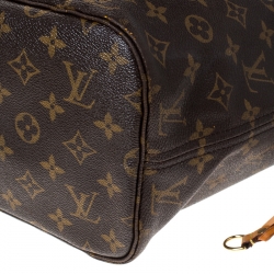 Louis Vuitton Monogram Canvas Neverfull MM Bag