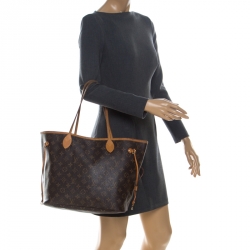 Louis Vuitton Monogram Canvas Neverfull MM Bag