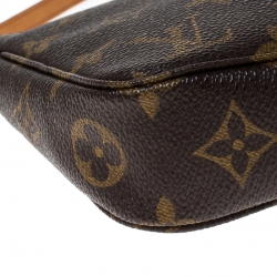 Pre Owned Louis Vuitton Monogram Canvas Pochette Accessories