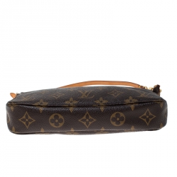 Pre Owned Louis Vuitton Monogram Canvas Pochette Accessories