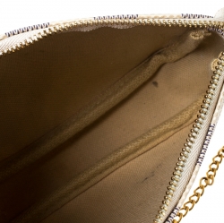 Pre Owned Louis Vuitton Damier Azur Canvas Mini Pochette Accessories