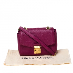 Pre Owned Louis Vuitton Jaipur Monogram Empreinte Leather St Germain BB Bag