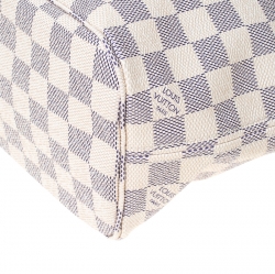 Louis Vuitton Damier Azur Canvas Neverfull PM Bag