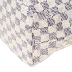 Louis Vuitton Damier Azur Canvas Neverfull MM Bag