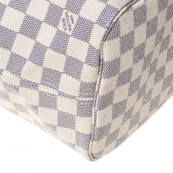 Louis Vuitton Damier Azur Canvas Neverfull MM Bag