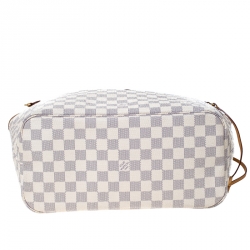 Louis Vuitton Damier Azur Canvas Neverfull MM Bag