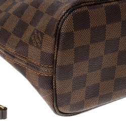 Louis Vuitton Damier Ebene Canvas Neverfull PM Bag