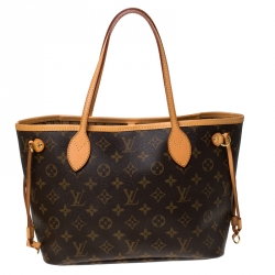 Louis Vuitton Monogram Canvas Neverfull PM Bag