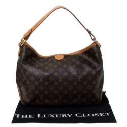 Pre Owned Louis Vuitton Monogram Canvas Delightful PM Bag