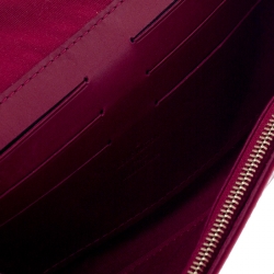 مملوكة مسبقًا Louis Vuitton Rose Pop Monogram Vernis Sunset Boulevard Clutch Bag