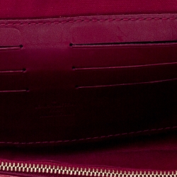 مملوكة مسبقًا Louis Vuitton Rose Pop Monogram Vernis Sunset Boulevard Clutch Bag