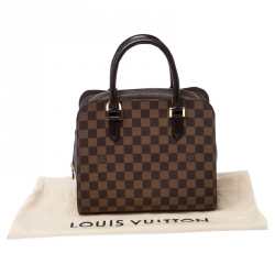 Pre Owned Louis Vuitton Damier Ebene Canvas Triana Bag