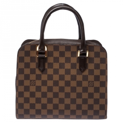 Pre Owned Louis Vuitton Damier Ebene Canvas Triana Bag