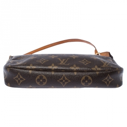 Pre Owned Louis Vuitton Monogram Canvas Pochette Accessories
