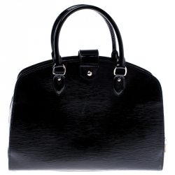 Pre Owned حقيبة لوي فيتون بون نوف جلد أيبي اليكتريك سوداء GM