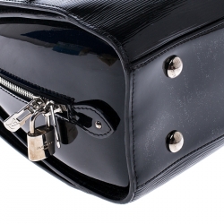 Pre Owned حقيبة لوي فيتون بون نوف جلد أيبي اليكتريك سوداء GM