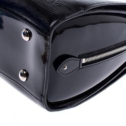 Pre Owned حقيبة لوي فيتون بون نوف جلد أيبي اليكتريك سوداء GM