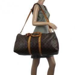Pre Owned Louis Vuitton Monogram Canvas Keepall 55 