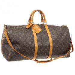 Pre Owned Louis Vuitton Monogram Canvas Keepall 55 