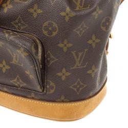 Pre Owned Louis Vuitton Monogram Montsouris MM Backpack