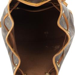 Pre Owned Louis Vuitton Monogram Montsouris MM Backpack