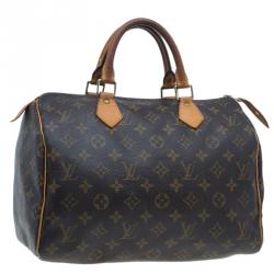 Pre Owned Louis Vuitton Monogram Canvas Speedy 30