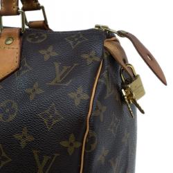Pre Owned Louis Vuitton Monogram Canvas Speedy 30