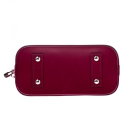 Pre Owned Louis Vuitton Fuchsia Epi Leather Alma BB Bag