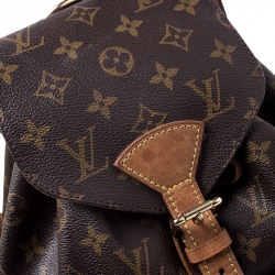 Pre Owned Louis Vuitton Monogram Canvas Montsouris Backpack MM Bag