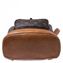 Pre Owned Louis Vuitton Monogram Canvas Montsouris Backpack MM Bag