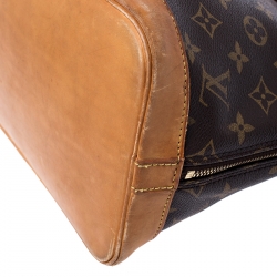 مملوكة مسبقًا  حقيبة لوي فيتون ألما كانفاس مونوغرامي PM